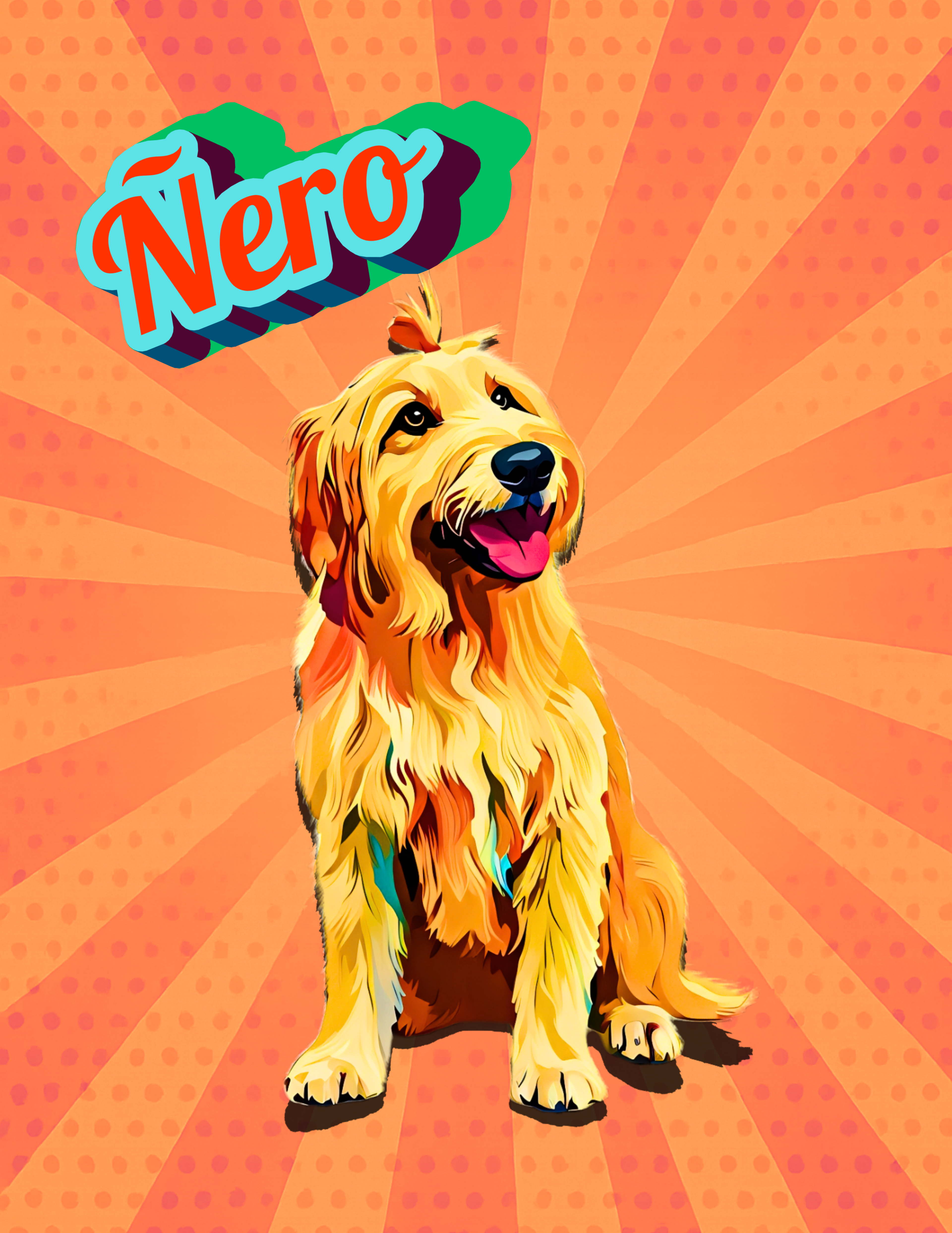 Custom Pet Digital Portrait