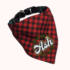 Holiday Crown Pet Bandana – Personalized