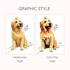 Custom Pet Portrait Mug 15 oz