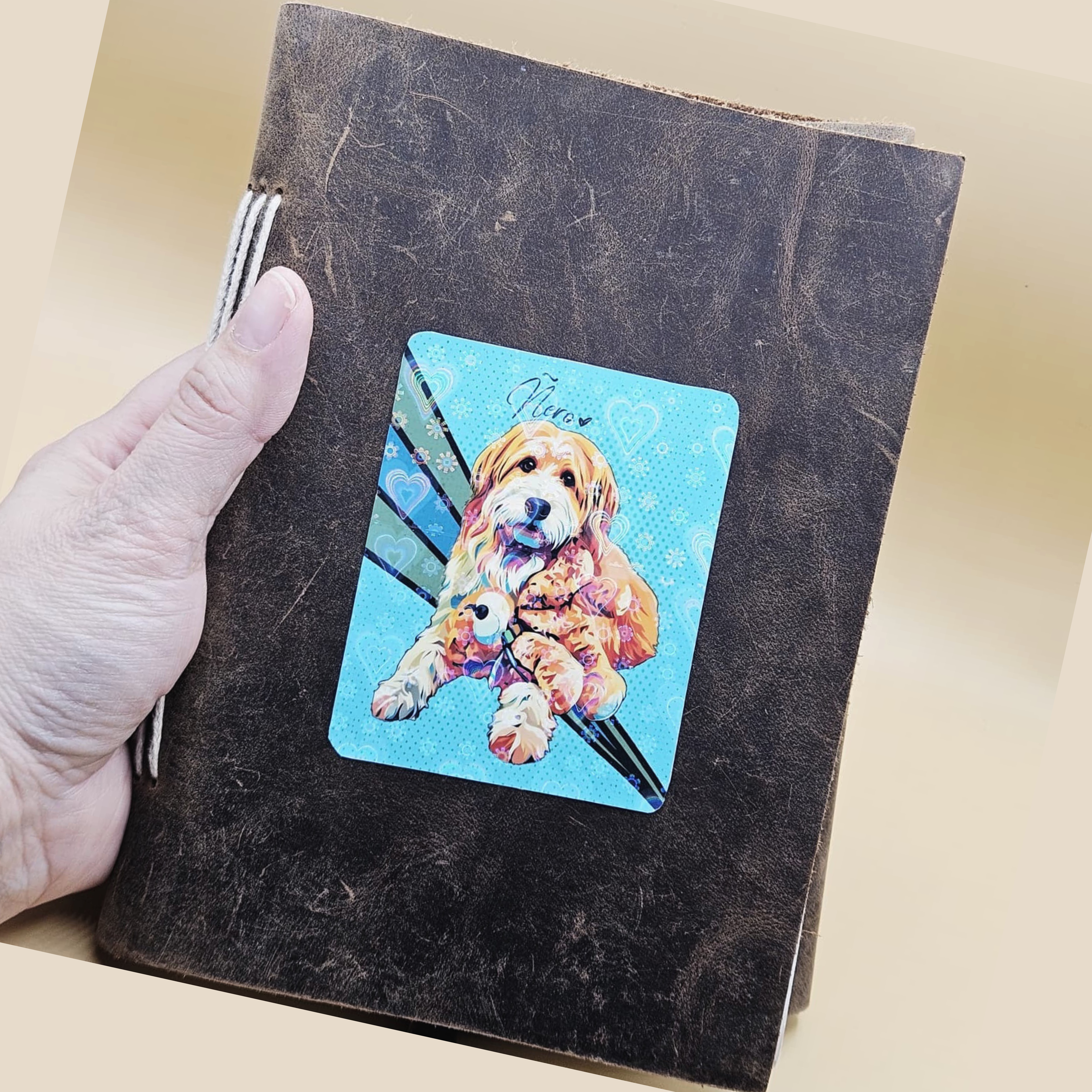 Custom Pet Portrait Sticker — Returning Customers Only