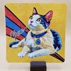 Custom Pet Portrait Sticker — Returning Customers Only