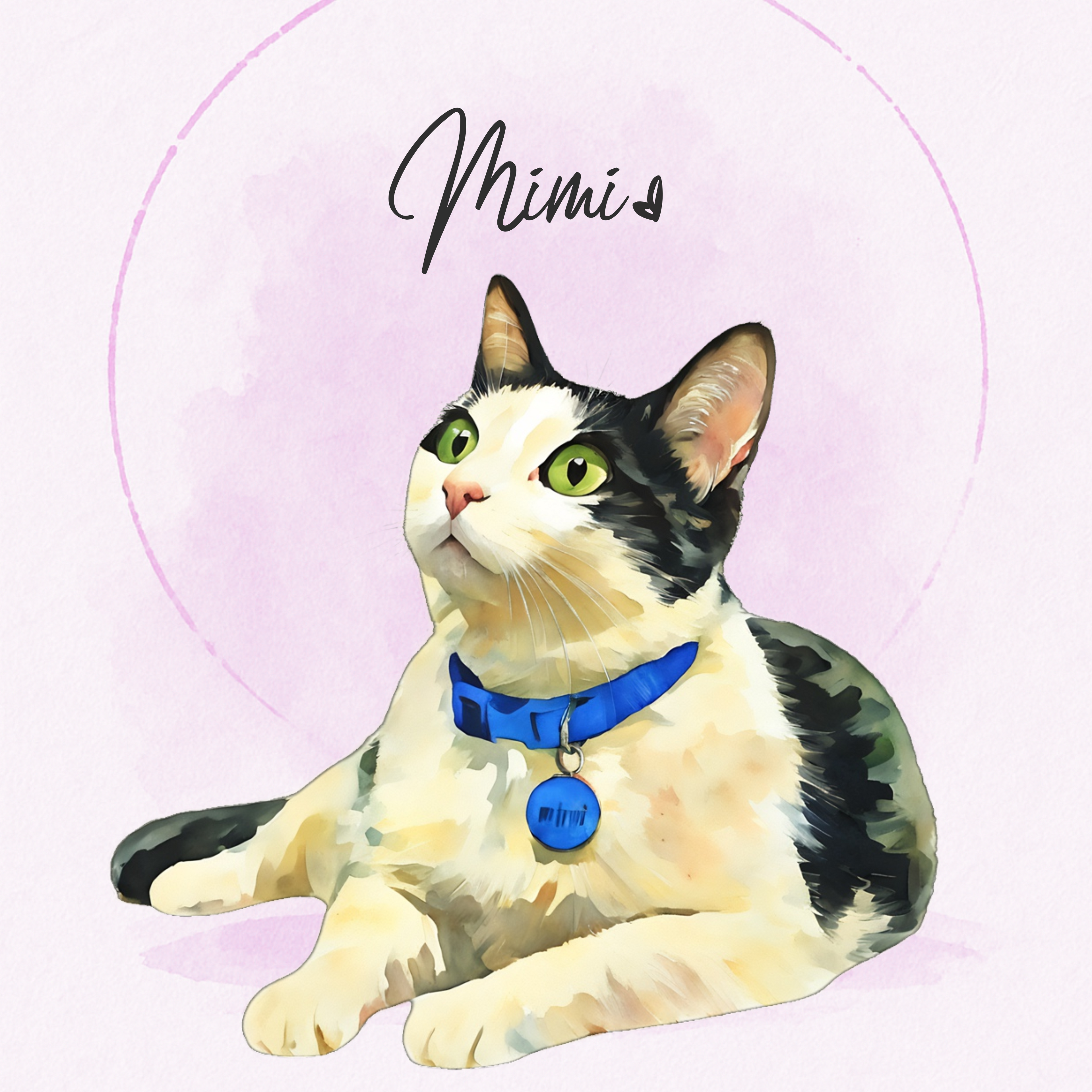 Custom Pet Digital Portrait